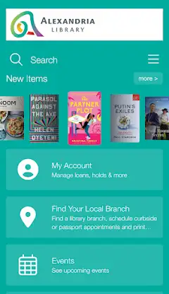 Alexandria Library screenshot 1