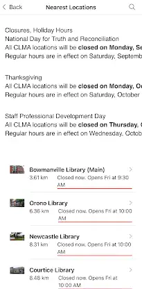 Clarington Public Library screenshot 5