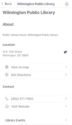 Delaware Libraries screenshot 6
