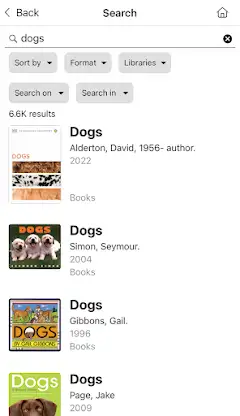 DC Public Library screenshot 4