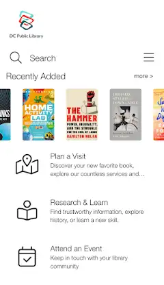 DC Public Library screenshot 1