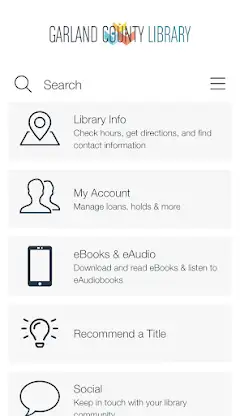 Garland County Library screenshot 1
