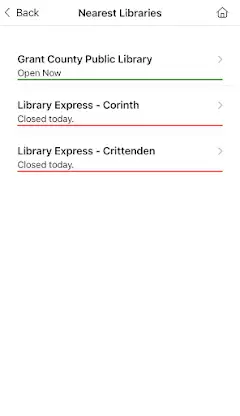 Grant County Public Library screenshot 5