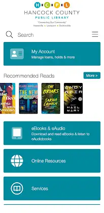 Hancock Co. Public Library KY screenshot 1
