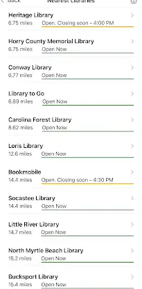 Horry County Library screenshot 5