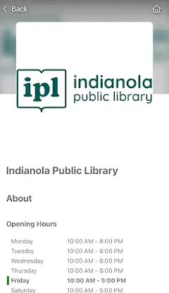 Indianola Public Library screenshot 6