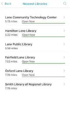 Lane Libraries Mobile App screenshot 5