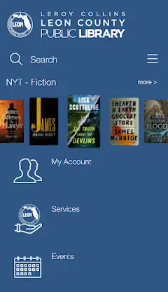 Leon County Public Library screenshot 1
