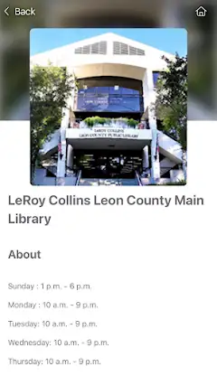 Leon County Public Library screenshot 6