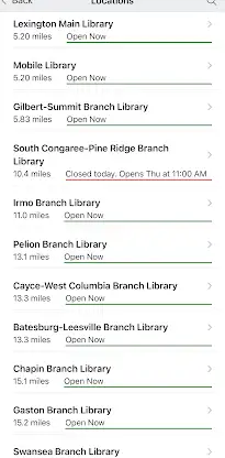 Lexington County Library screenshot 5