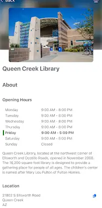 Maricopa County Library Dist. screenshot 6