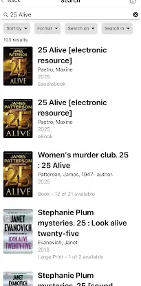 Maricopa County Library Dist. screenshot 3