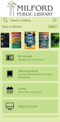 Milford Public Library MI screenshot 1