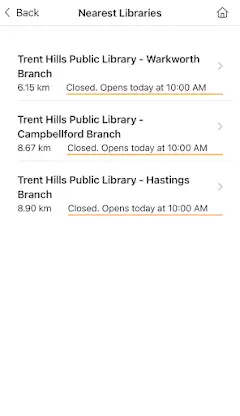 Trent Hills Public Library screenshot 5