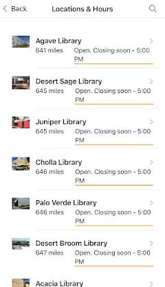 Phoenix Public Library screenshot 4