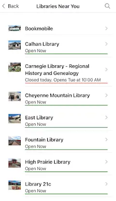 Pikes Peak Library District screenshot 5