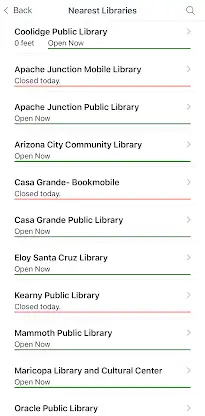 Pinal County Library Dist. screenshot 5