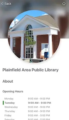 Plainfield Area Public Library screenshot 6