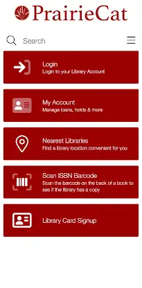 PrairieCat Libraries Mobile screenshot 1
