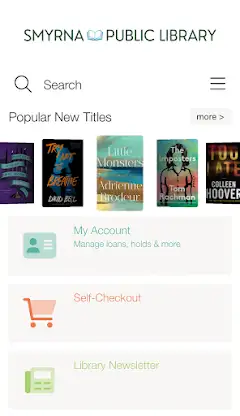 Smyrna Public Library (GA) screenshot 1