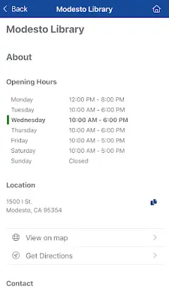 Stanislaus County Library screenshot 6