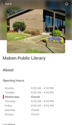 Starkville Oktibbeha Library screenshot 6
