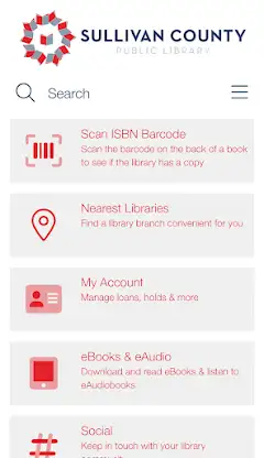 Sullivan County Public Library screenshot 1