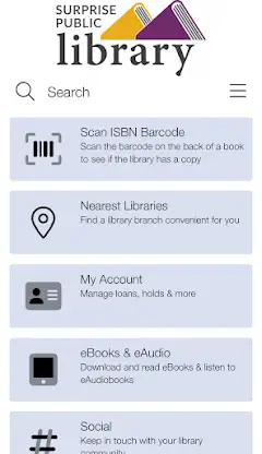 Surprise Public Library screenshot 1