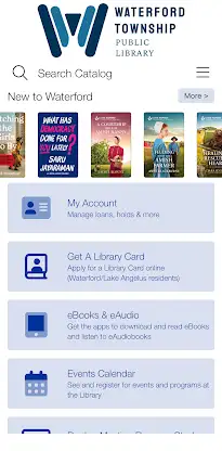 Waterford Township Library MI screenshot 1