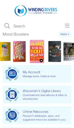 WRLS Library Catalog App screenshot 1