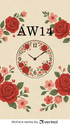 AW14 Vintage Rose Garden Watch screenshot 1