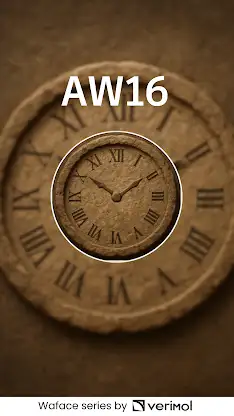 AW16 - Stone Age Watch Face screenshot 1