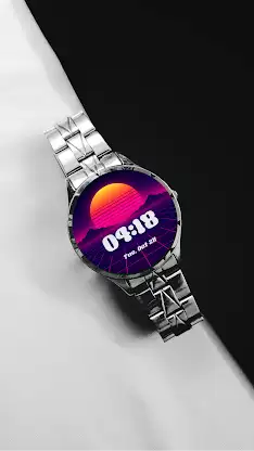 Waface DW04 : Retro Watchface screenshot 2