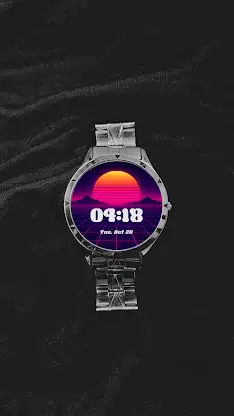 Waface DW04 : Retro Watchface screenshot 1