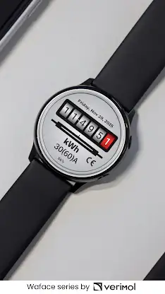 DW12 Electric Meter Watch Face screenshot 2