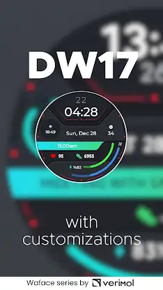 DW17 Premium Sport Watch Face screenshot 1