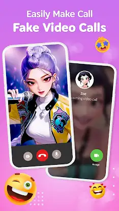 Prank Video Call - Fake Chat screenshot 1