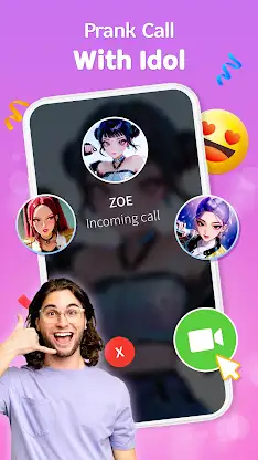 Prank Video Call - Fake Chat screenshot 2