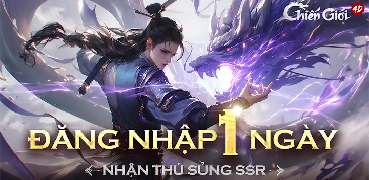 Chiến Giới 4D - Vplay — Android game banner