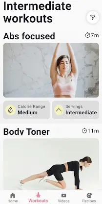 Wall Pilates Workout screenshot 2