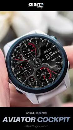 AV Cockpit: Hybrid Watchface screenshot 1