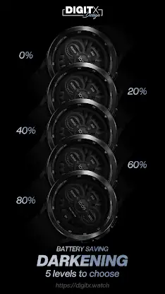 Av Engine Digital Watch Face screenshot 7