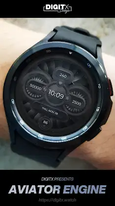 Av Engine Digital Watch Face screenshot 4