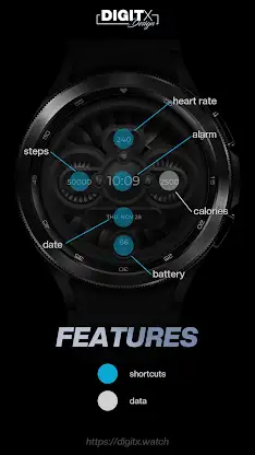 Av Engine Digital Watch Face screenshot 6