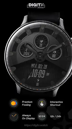 Av Landing Hybrid Watch Face screenshot 2