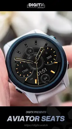 Av Seats Hybrid Watch Face screenshot 1