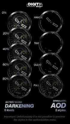 Av Speedo Hybrid Watch Face screenshot 8