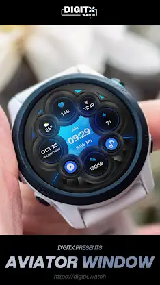 Av Window Digital Watch Face screenshot 4
