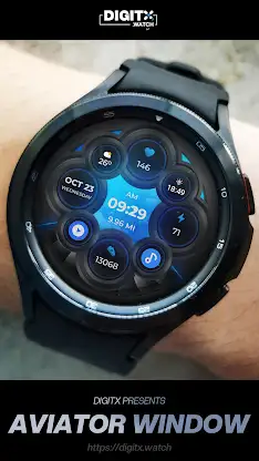 Av Window Digital Watch Face screenshot 1