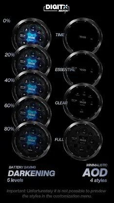 Av Window Digital Watch Face screenshot 8